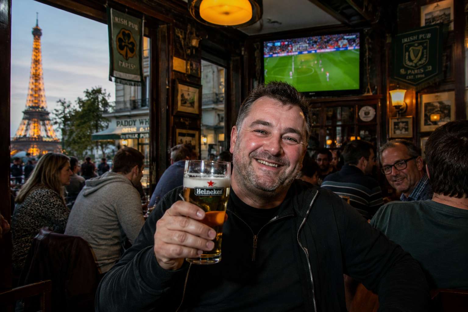 Local Tourist Travels 400 Miles To Watch Football In Pub